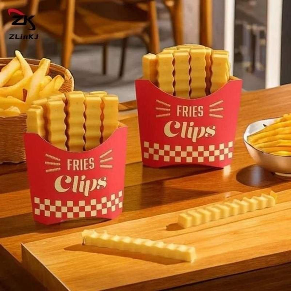 12-Pieces Fries Shape Sealing Clips