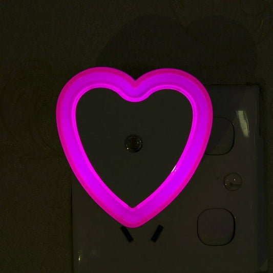 Heart Shape Sensor Led Light