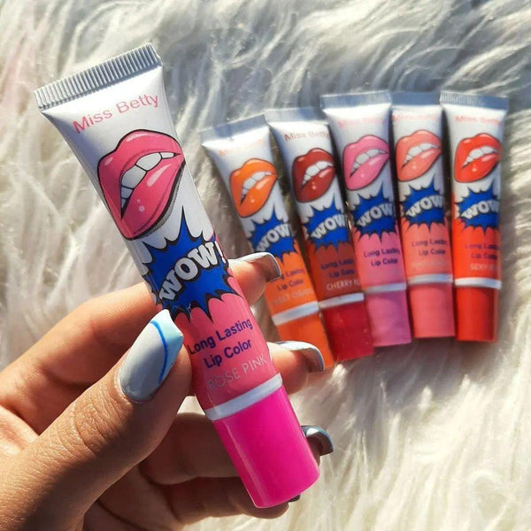 6pcs Long Lasting Lip Color