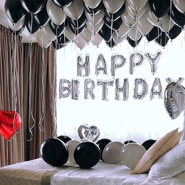 Black White Birthday Package