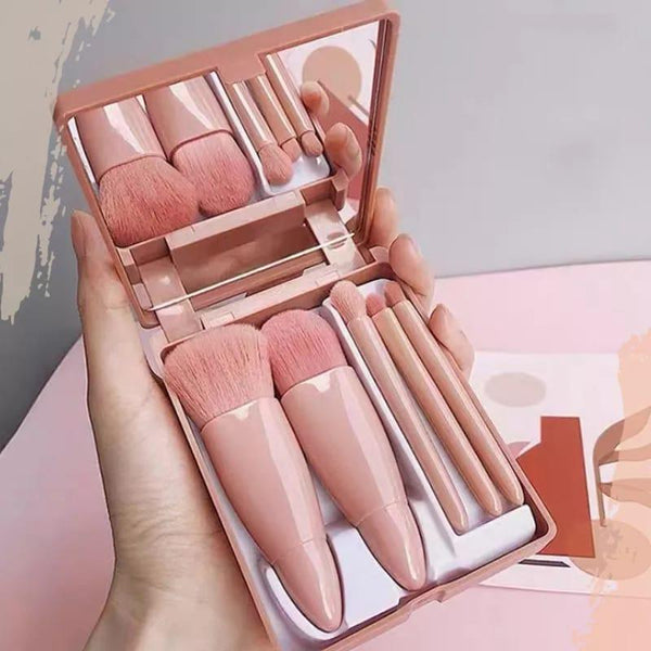 5pcs Makeup Brush With Storage Box