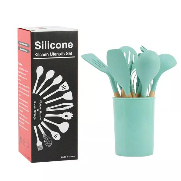 Silicone Kitchenware Set of 12-Pieces