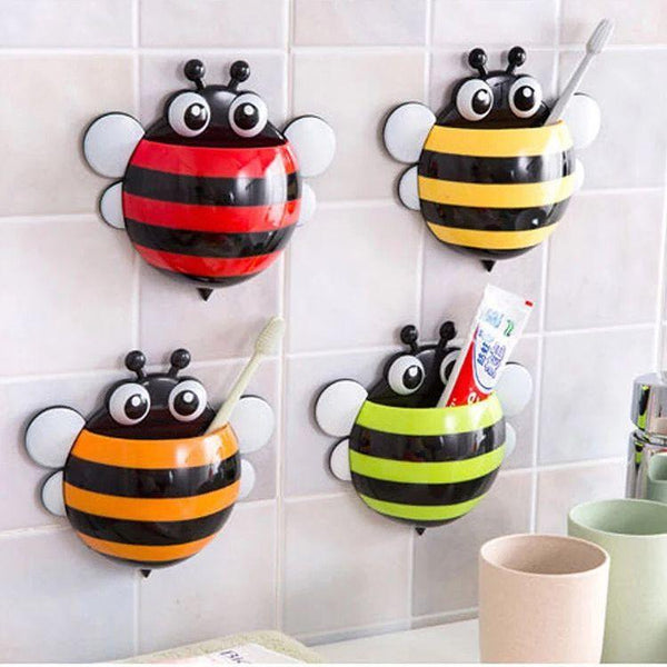 Cute Bee Toothbrush Holder