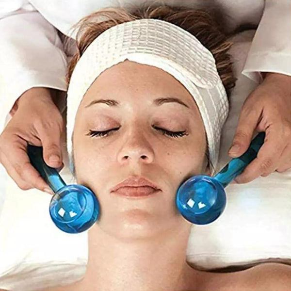 2pcs Facial Massage Ice Globes