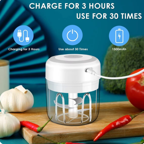 Rechargeable Electric Kitchen Grinder