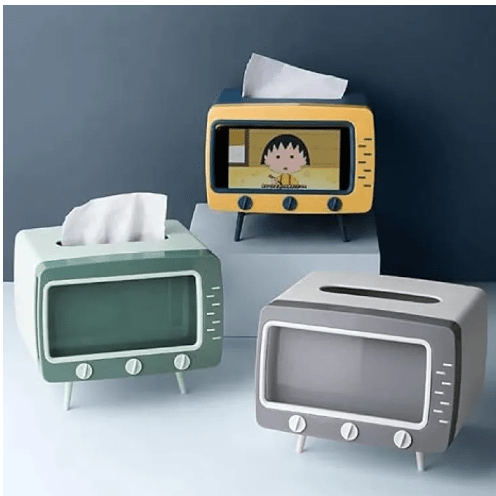 Television Tissue &amp; Mobile Holder