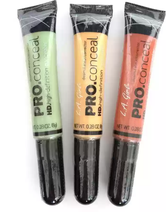 Pro Conceal High-Definition Concealer – 3 Shades Pack of 3