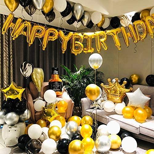 Birthday Balloons Room Decoration