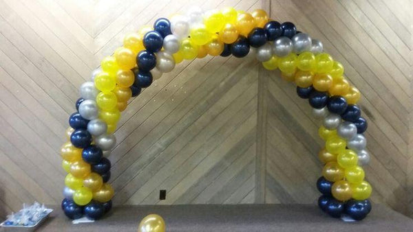 Golden Black Arch Balloon Garland Set