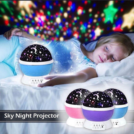 Rotating Night Projector Light