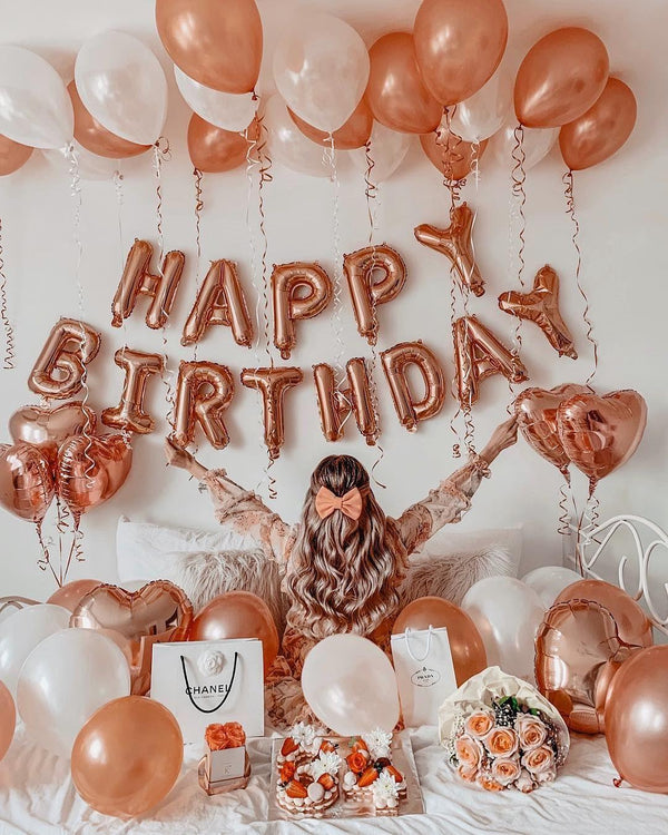 Rose Gold Birthday Package