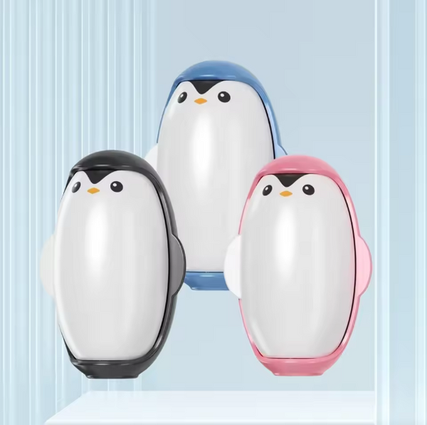 Penguin Plush Vacuum Cleaner Mini Roller for Pet Hair & Clothes