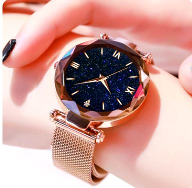 Cute & Classy Magnetic Wrist Watch For Girls