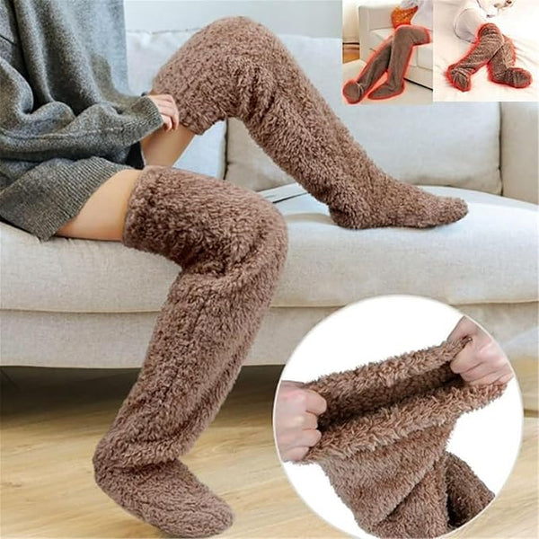 Fluffy Fur Winter Home Socks - Cozy & Warm